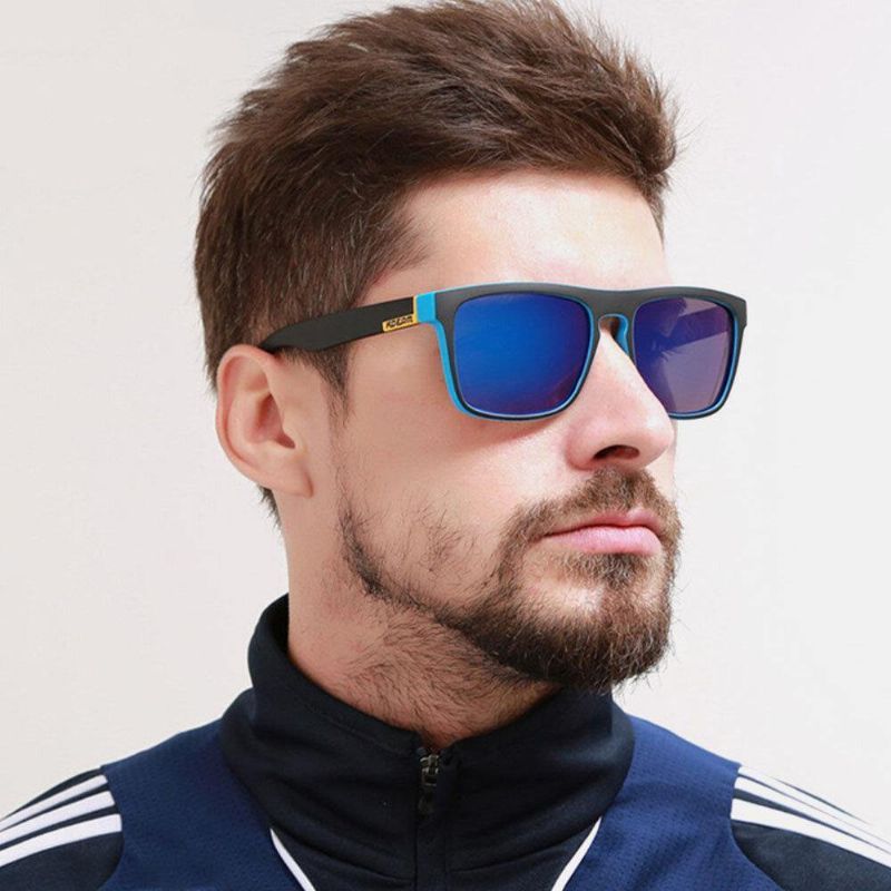 Lunettes De Soleil Pare-soleil D'extérieur Polarisées Hd À Monture Carrée Pour Hommes