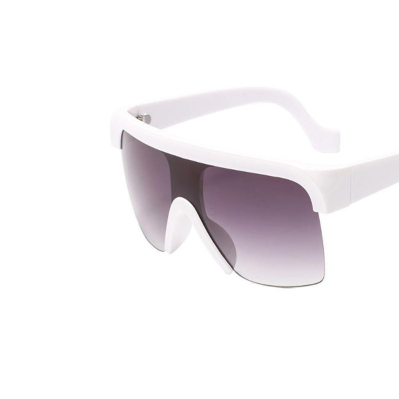 Lunettes De Soleil Rétro Modernes À Dessus Plat Big Box