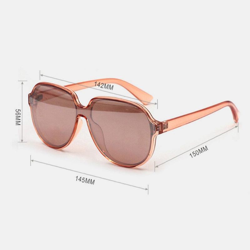 Lunettes De Soleil Simples Unisexes Carrées Avec Protection Uv Et Protection Uv