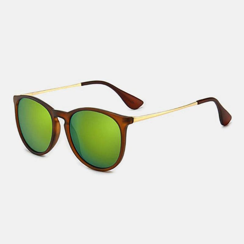 Lunettes De Soleil Unisexes Rétro Vintage De Forme Carrée Avec Cadre Surdimensionné Et Protection Uv