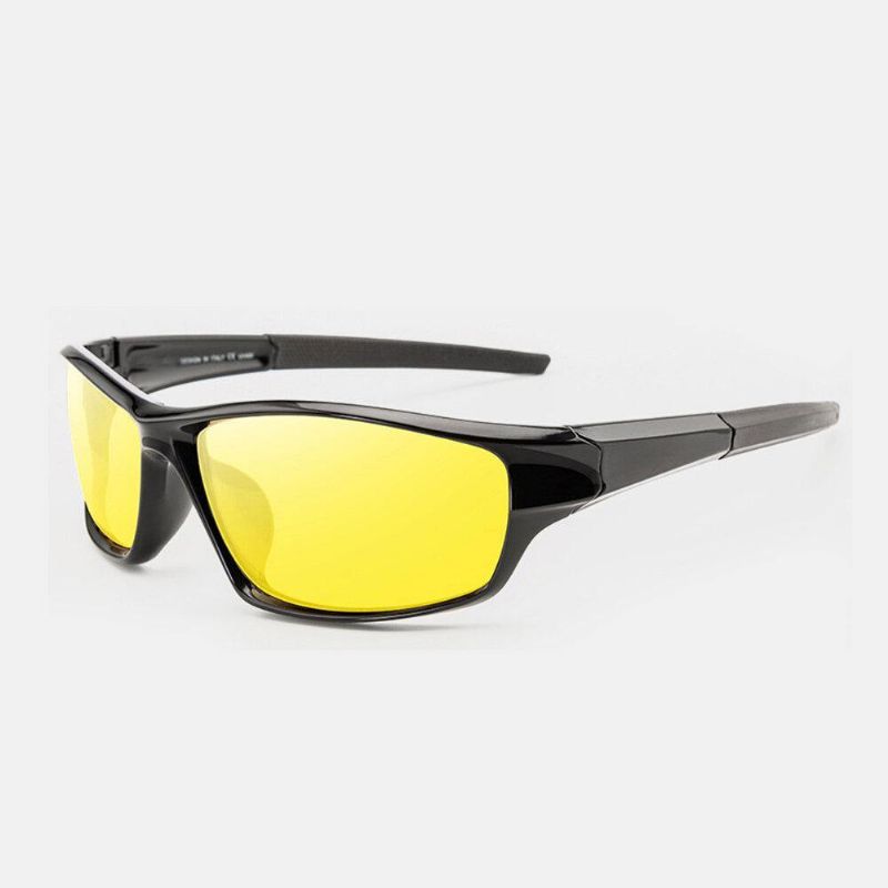 Lunettes De Soleil De Vision Nocturne Pour Sports De Plein Air Polarisées Avec Protection Uv Pour Hommes