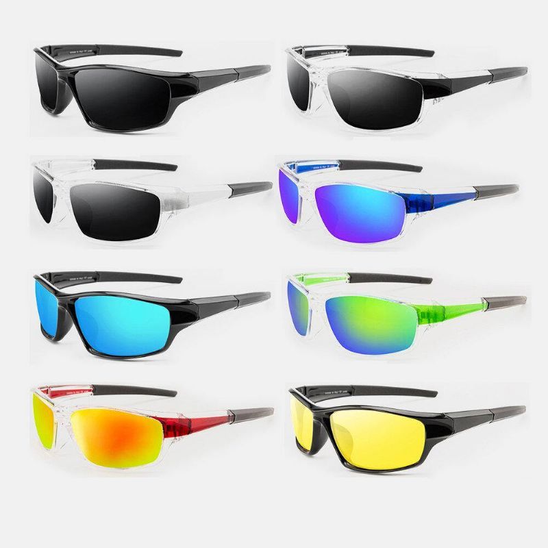 Lunettes De Soleil De Vision Nocturne Pour Sports De Plein Air Polarisées Avec Protection Uv Pour Hommes