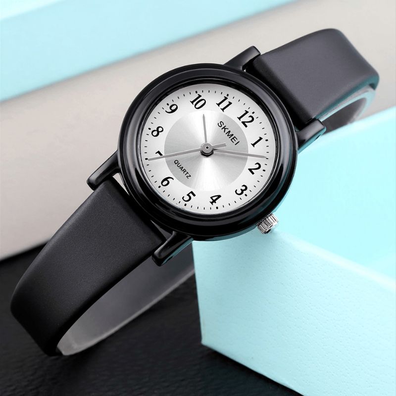 1659 Montre Casual Petit Cadran Étanche Mode Simple Montre Femme