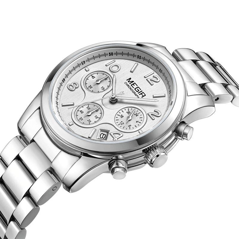 2057 Montre Femme Luxe Mode Chronographe Dames Quartz Montre-bracelet