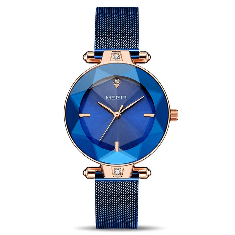 4209 Mode Coupe Cadran Femmes Montre Lumière Luxe Étanche Montre À Quartz