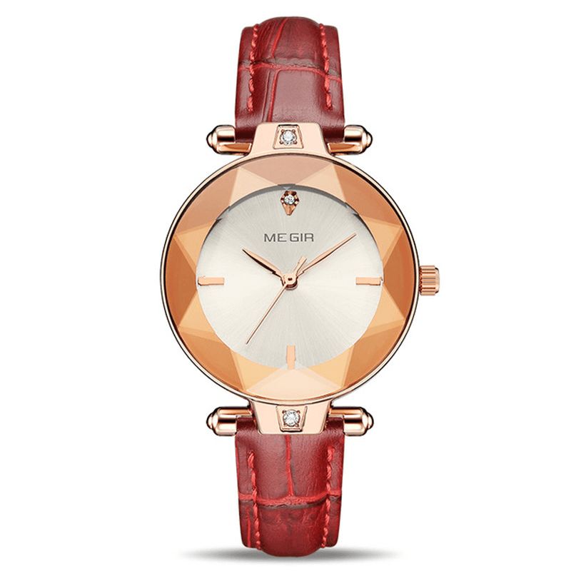 4209 Mode Coupe Cadran Femmes Montre Lumière Luxe Étanche Montre À Quartz