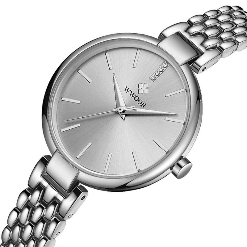 8865 Montre-bracelet À La Mode Pour Femme Avec Horloge Cadeau Montre À Quartz