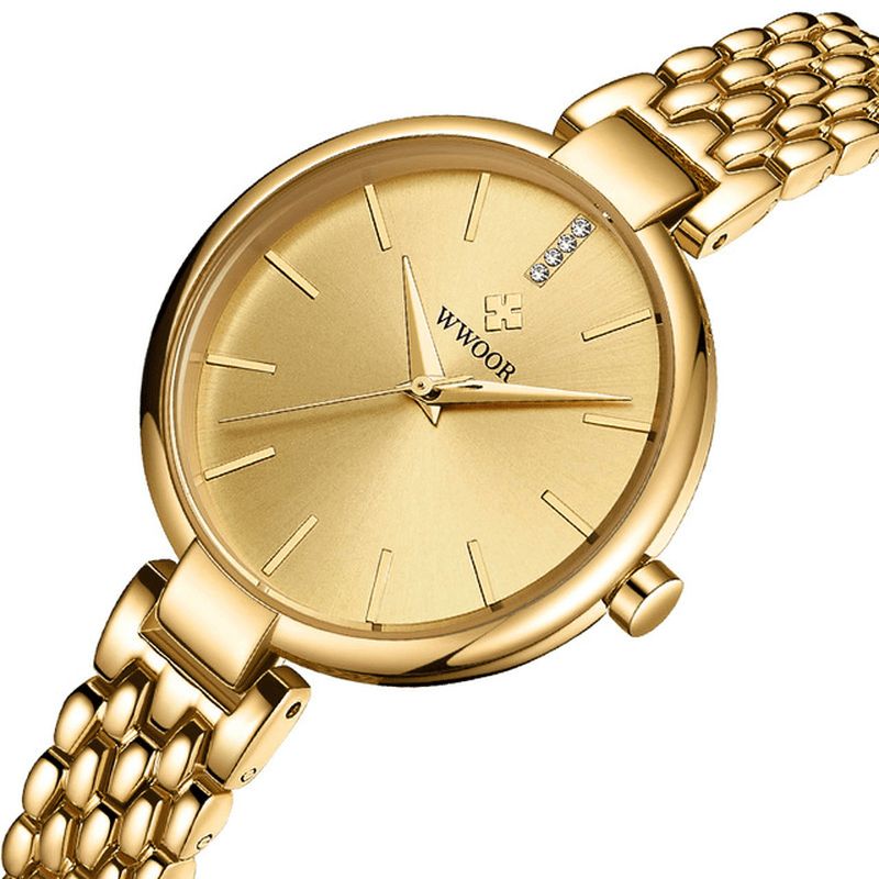 8865 Montre-bracelet À La Mode Pour Femme Avec Horloge Cadeau Montre À Quartz