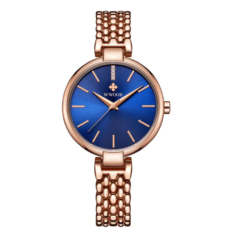 8865 Montre-bracelet À La Mode Pour Femme Avec Horloge Cadeau Montre À Quartz