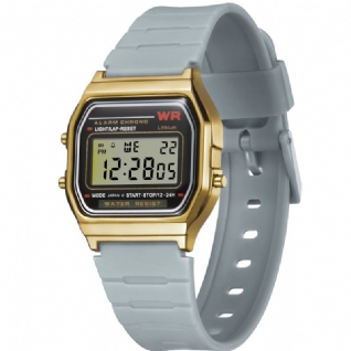 9027 Léger Classique Lumineux Étanche Led Shock Sport Digital Montre