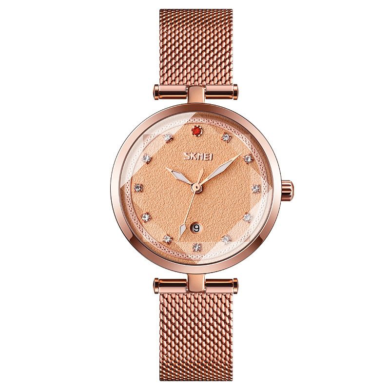 9215 Montre À Quartz Tridimensionnelle En Cristal Pour Femme