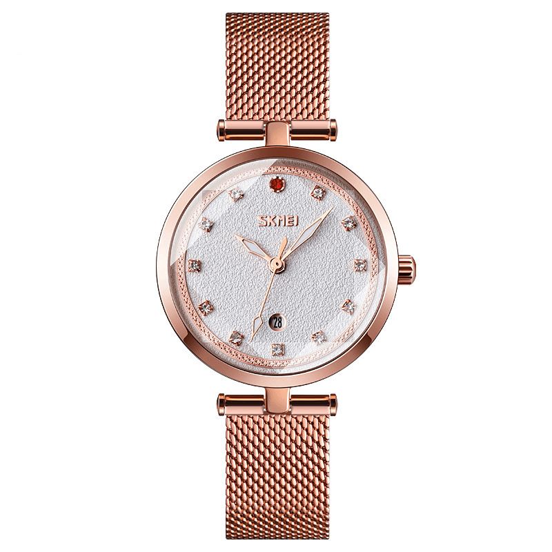 9215 Montre À Quartz Tridimensionnelle En Cristal Pour Femme