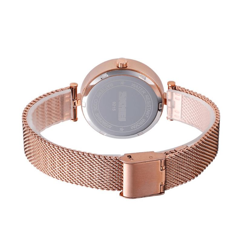 9215 Montre À Quartz Tridimensionnelle En Cristal Pour Femme