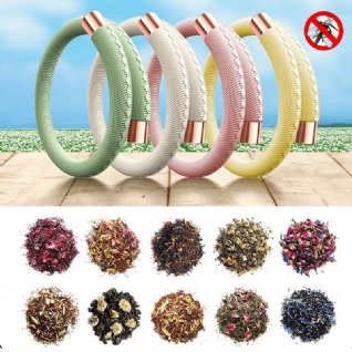 Bakeey Q805 Huile Essentielle De Plantes Extérieures Anti-moustique Insecte Naturel Anti-moustique Bracelet En Silicone