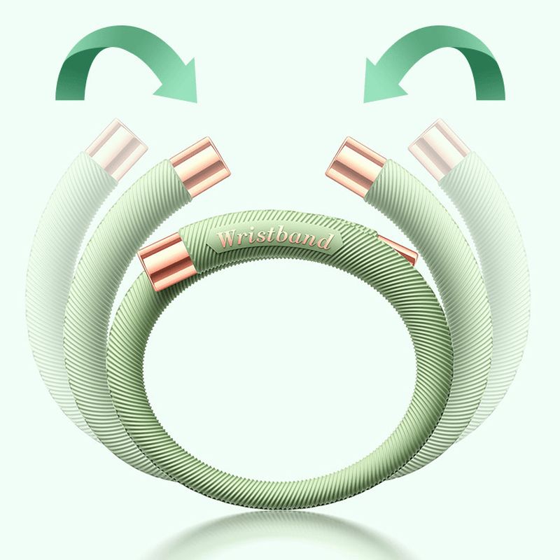 Bakeey Q805 Huile Essentielle De Plantes Extérieures Anti-moustique Insecte Naturel Anti-moustique Bracelet En Silicone