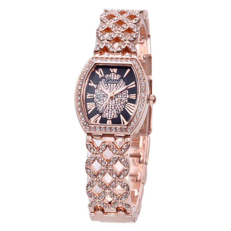 Cacaxi A131 Mode Lumière Luxe Diamant Creux Femmes Montre À Quartz