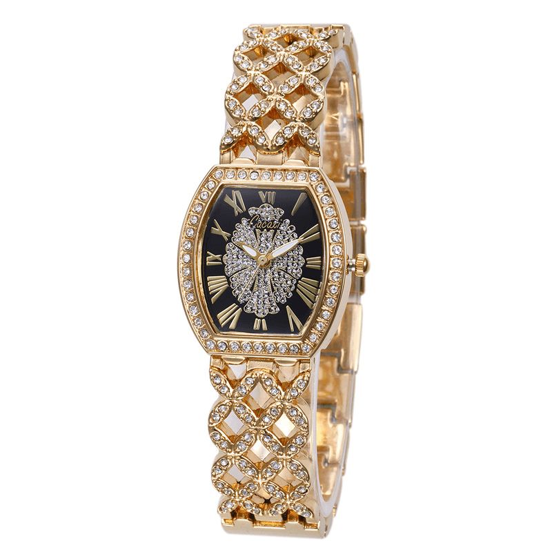 Cacaxi A131 Mode Lumière Luxe Diamant Creux Femmes Montre À Quartz