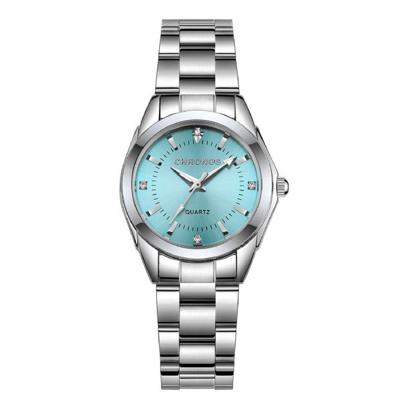 Chronos Ch23 Mode Femmes Montre Coloré Petit Cadran Élégant Simple Femme Quartz Montre