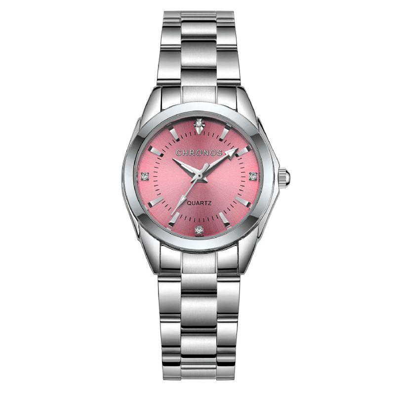 Chronos Ch23 Mode Femmes Montre Coloré Petit Cadran Élégant Simple Femme Quartz Montre