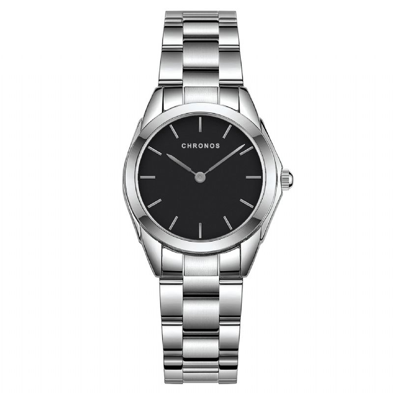 Chronos Ch34 Simple Femmes Montre Petit Cadran Lumière Luxe Mode Élégante Femme Montre À Quartz