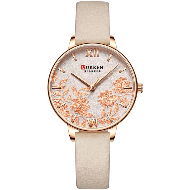 Flower Show Montre-bracelet À La Mode Pour Dames Montres À Quartz Étanches