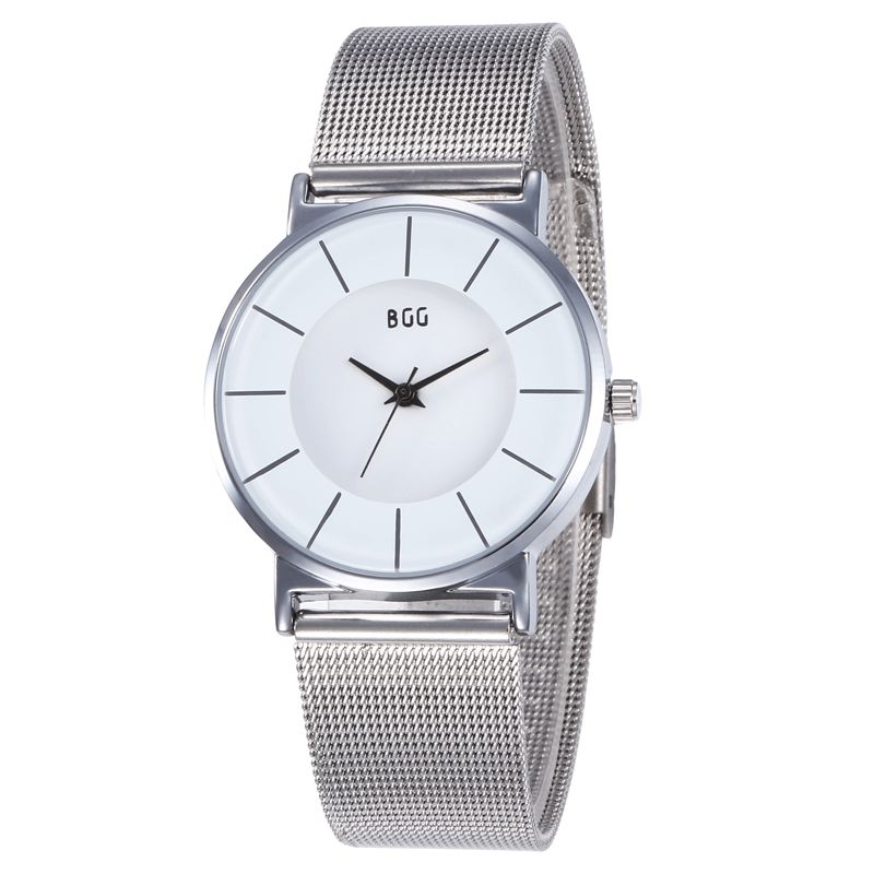 K0003 Montre À Quartz Avec Bracelet En Acier Inoxydable Pour Hommes