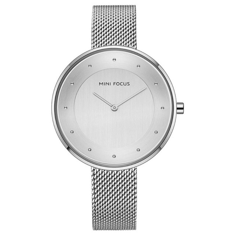 Mf0179l Montre-bracelet En Acier Pour Femmes Montres À Quartz À La Mode De Luxe