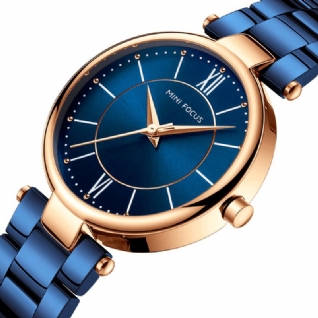 Mf0189l Montre-bracelet À La Mode Pour Femmes En Acier Inoxydable Montre À Quartz Étanche