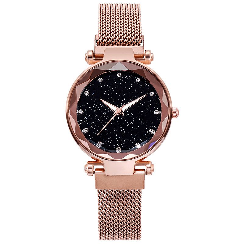 Milan Bracelet Mode Ciel Étoilé Magnétique Dames Montre Ciel Étoilé Montre Femme Montre À Quartz