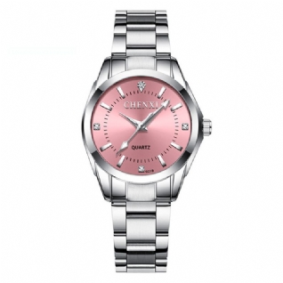 Mode Femmes Montre Petit Cadran Bracelet En Acier Inoxydable Femme Montre À Quartz