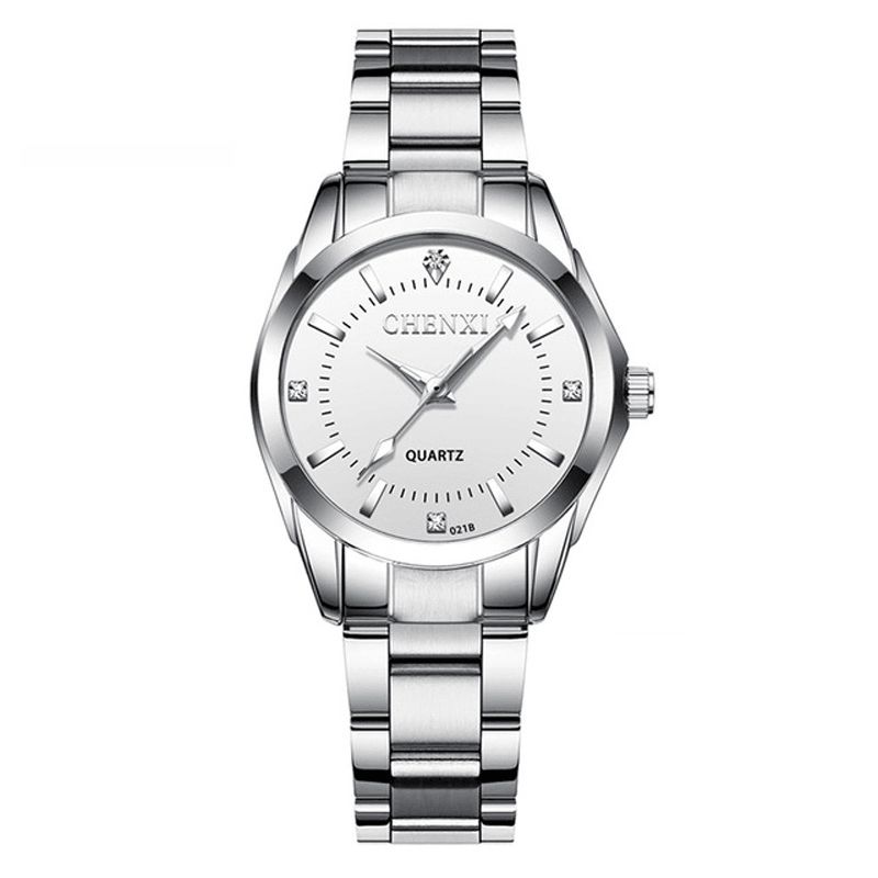 Mode Femmes Montre Petit Cadran Bracelet En Acier Inoxydable Femme Montre À Quartz