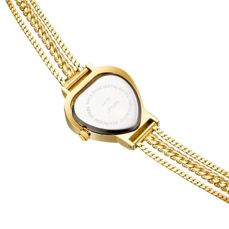 Montre-bracelet À Quartz Pour Femme En Forme De Cœur Asj Mode