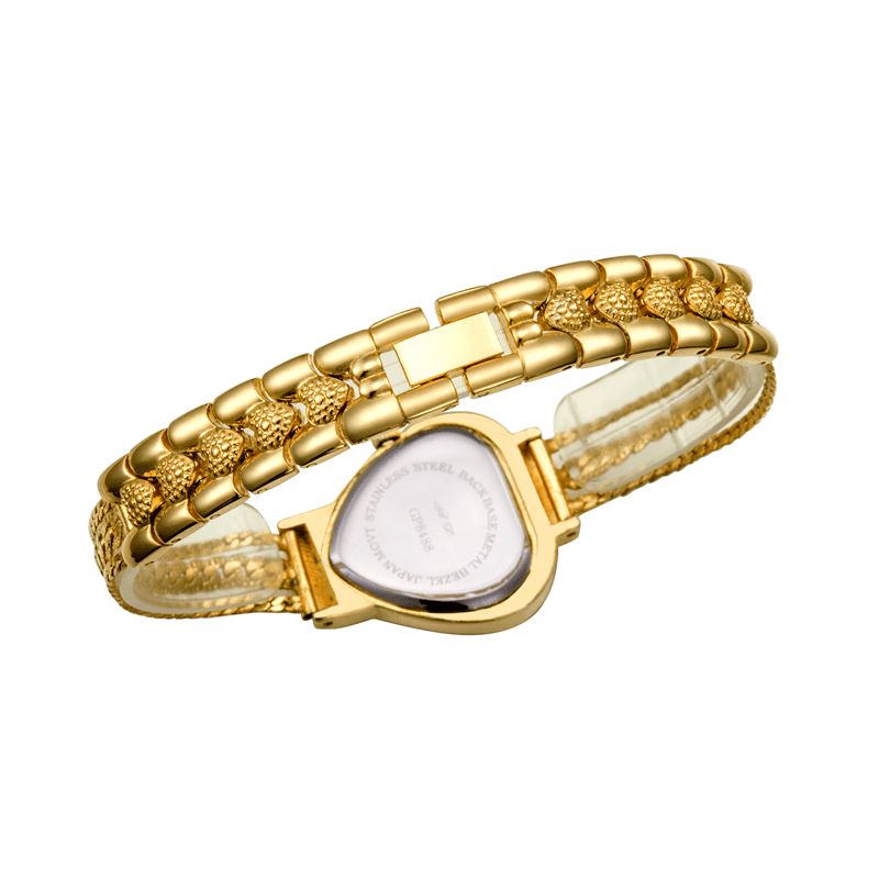 Montre-bracelet À Quartz Pour Femme En Forme De Cœur Asj Mode