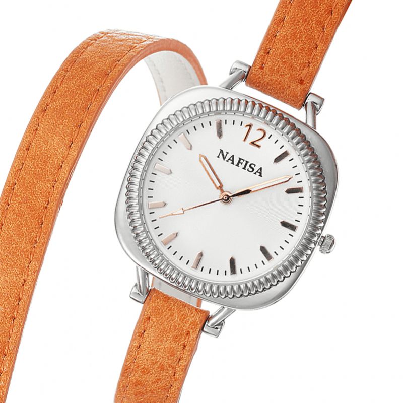 Nafisa Montre À Quartz Élégante Pour Femme Avec Bracelet Tendance