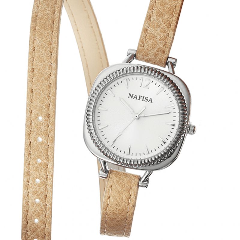 Nafisa Montre À Quartz Élégante Pour Femme Avec Bracelet Tendance