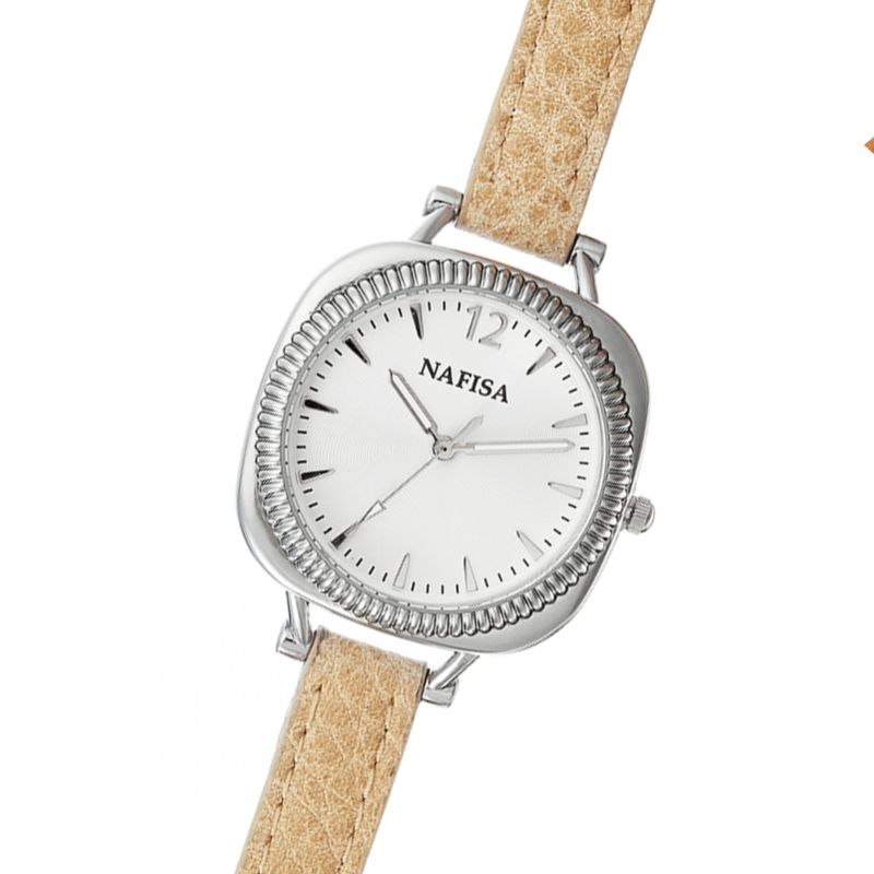 Nafisa Montre À Quartz Élégante Pour Femme Avec Bracelet Tendance