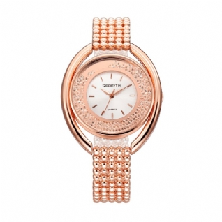 Rebirth Re079 Mode Femmes Quartz Montre Dames De Luxe Diamant Bracelet En Acier Bracelet Montre