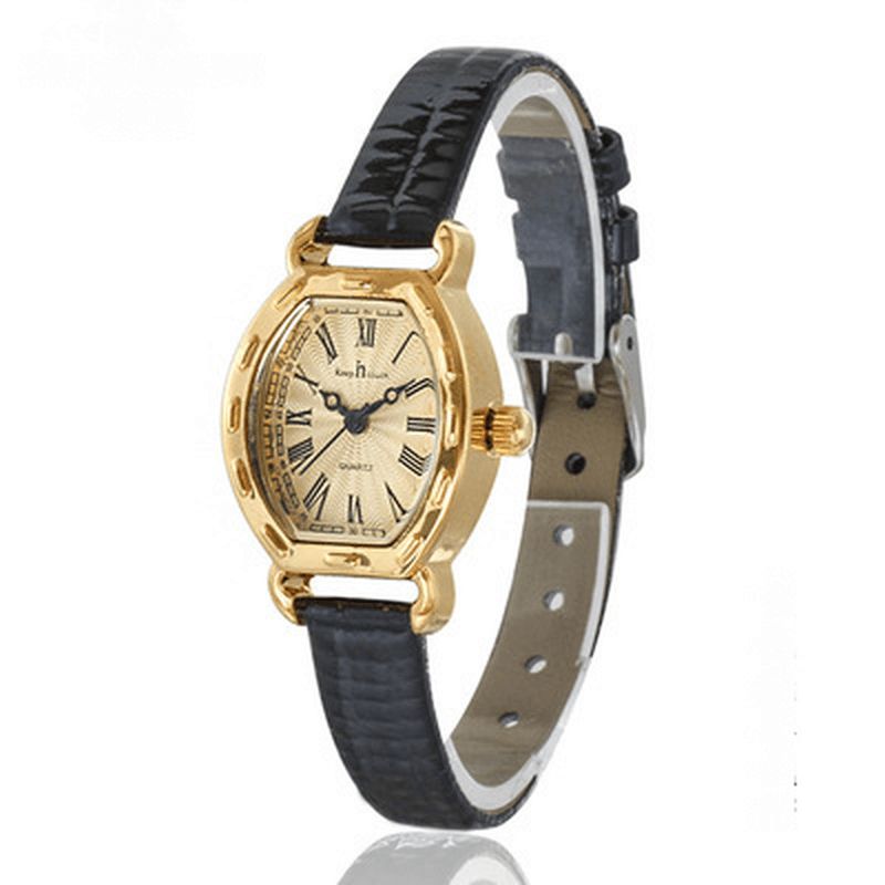 Rectangle Cadran Femmes Montre-bracelet Mode Casual Dames Montre À Quartz