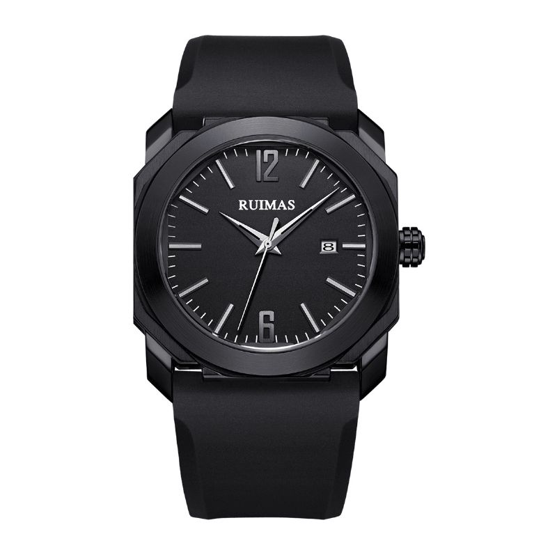 Ruimas 525 Casual Montre Homme 3atm Montre À Quartz Étanche À Affichage De La Date