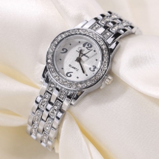 Xr1671-1 Diamond Dress Ladies Montre-bracelet Full Steel Design Élégant Montre À Quartz