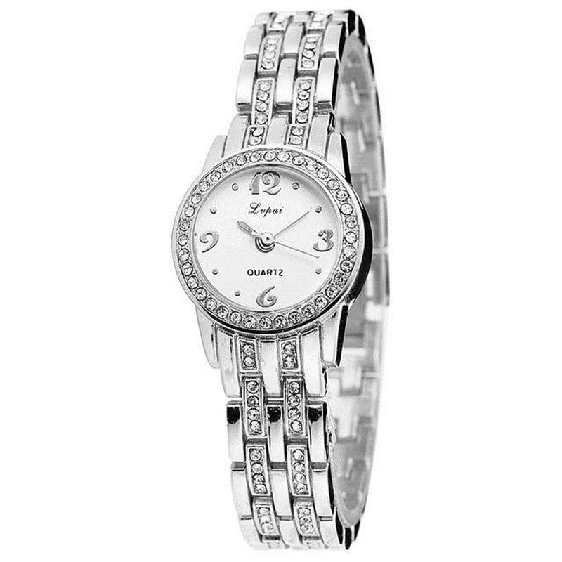 Xr1671-1 Diamond Dress Ladies Montre-bracelet Full Steel Design Élégant Montre À Quartz