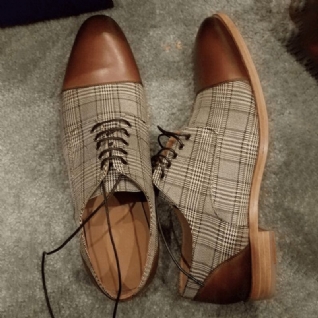 Chaussures Habillées À Lacets Confortables De Style Britannique Pour Hommes