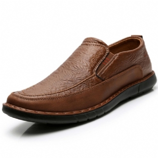 Hommes Slip Resistant À Enfiler Elastic Band Soft Sole Décontractées Daily Oxfords