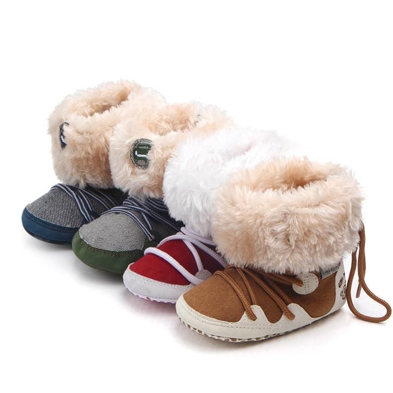 Bottes D'hiver Chaudes En Molleton Pour Bébé