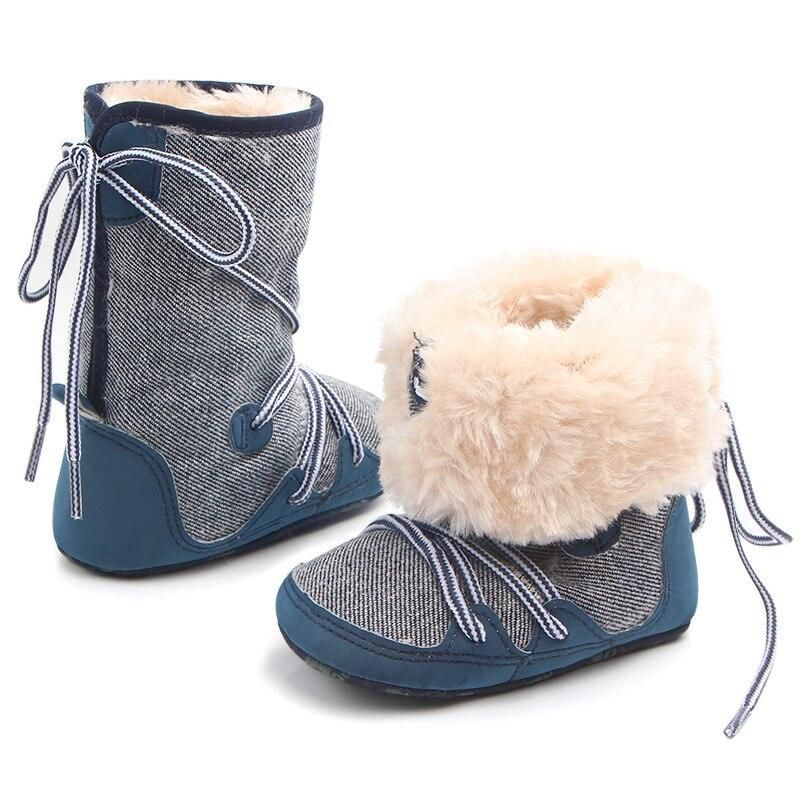 Bottes D'hiver Chaudes En Molleton Pour Bébé