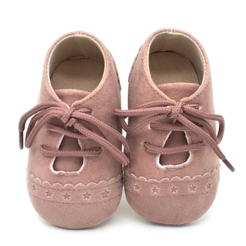 Chaussures De Bébé À Lacets De Style Vintage