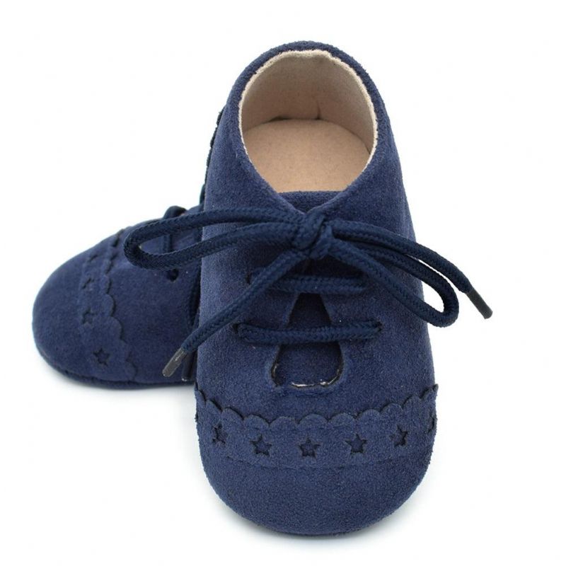 Chaussures Souples En Cuir Nubuck Doux Pour Bébé