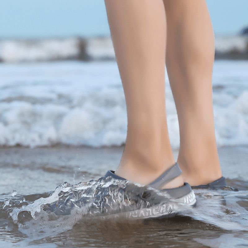 Sandales Et Pantoufles De Plage À Semelle Souple Antidérapantes Pour Hommes