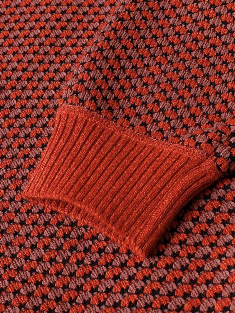 Cardigans Chauds Décontractés En Tricot Côtelé À Fermeture Éclair Pour Hommes