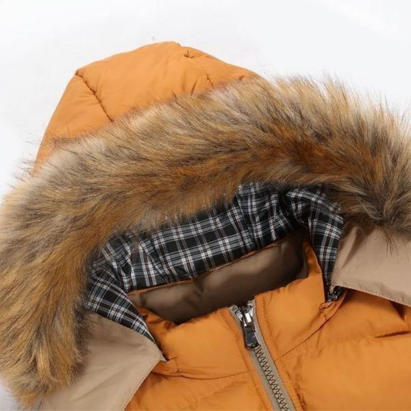 Veste Matelassée À Capuche Amovible Pour Homme